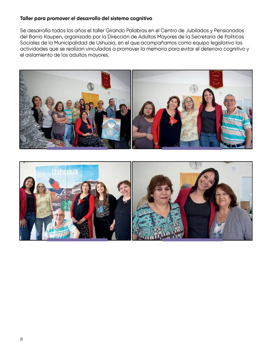 Taller Girando Palabras para desarrollo cognitivo