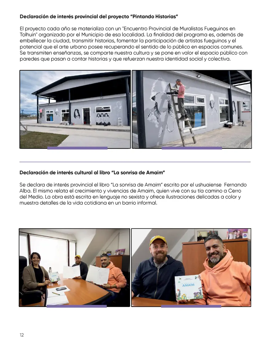 Proyecto Pintando Historias en murales