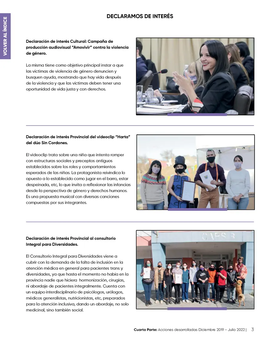Declaración de interés a la campaña Amovivilur contra la violencia de género
